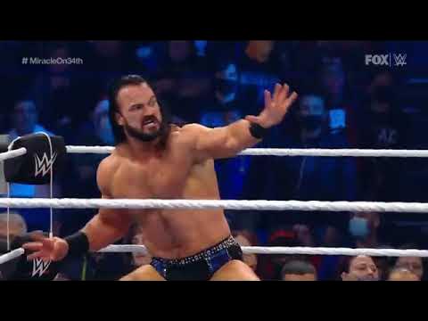 Drew McIntyre and The New Day Vs Madcap Moss and The Usos, WWE SmackDown, Dec 24 2021 backdrop