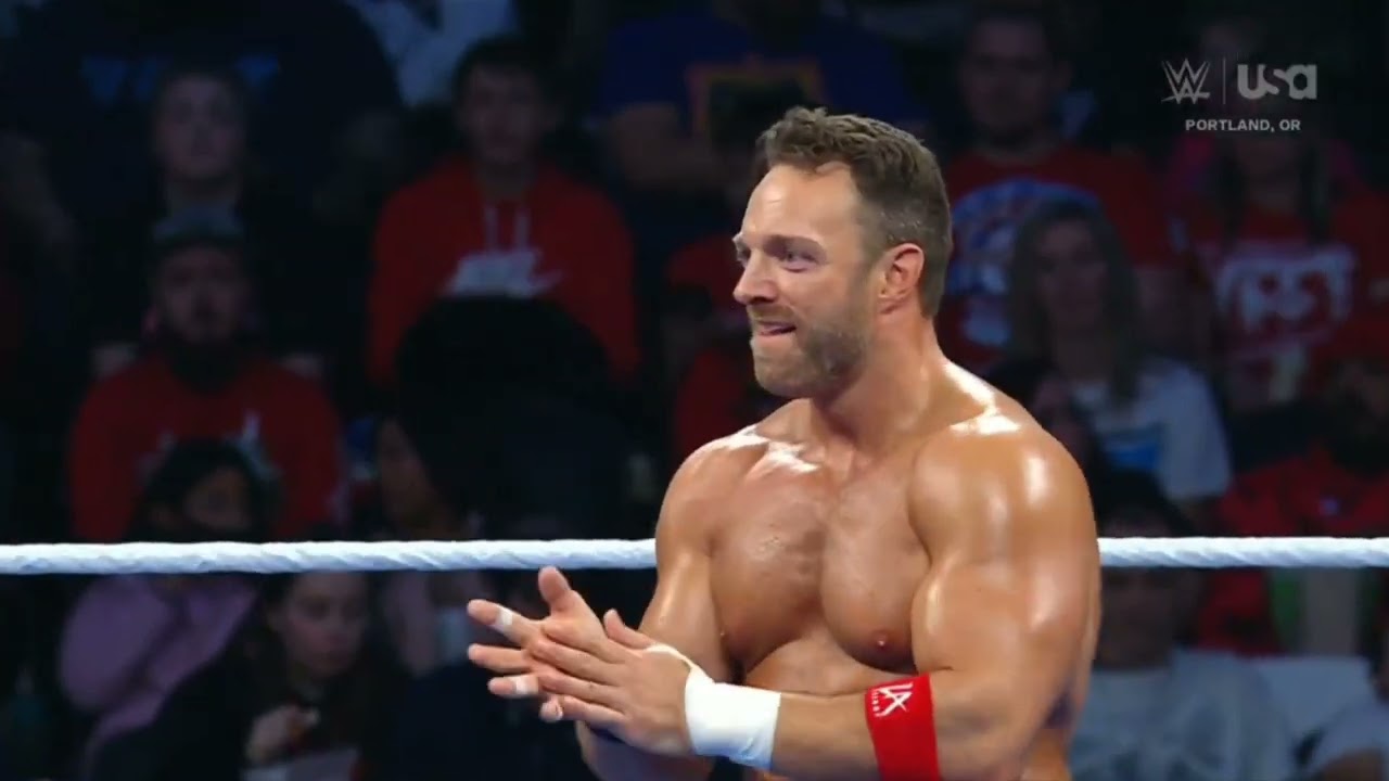 WWE SMACKDOWN SHINSUKE NAKAMURA VS LA KNIGHT 01/10/25 backdrop