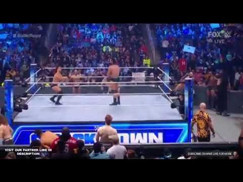 No.1 Contenders Battle Royal Match, WWE SmackDown, Nov 26 2021