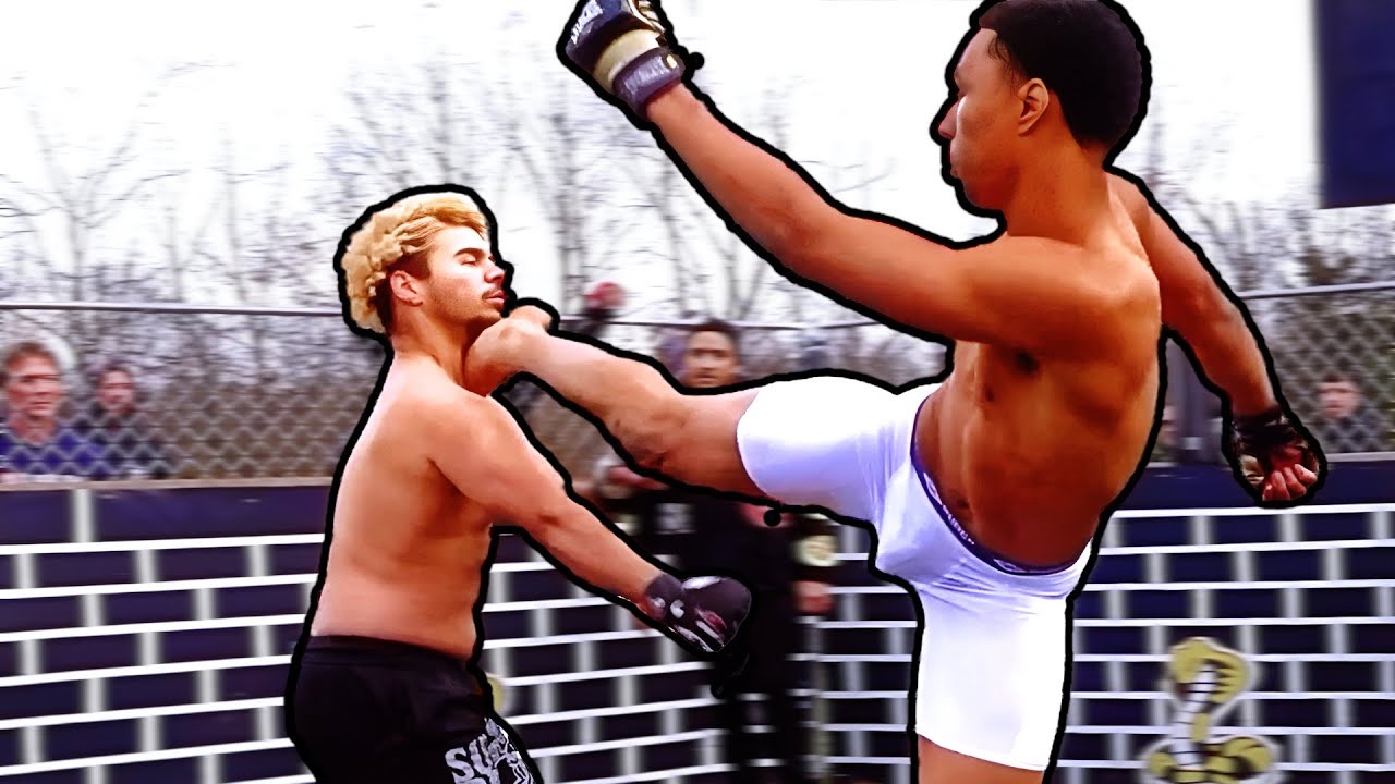 This Backyard Kickboxer Can Beat ANYONE!! background