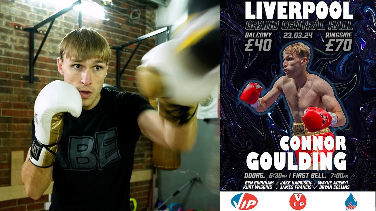 Connor Goulding steps up in rounds on March 23rd at Liverpool's Grand Central Hall