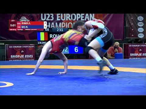Repechage WW - 68 kg: A. IRIMIA (ROU) v. N. BAS (TUR)