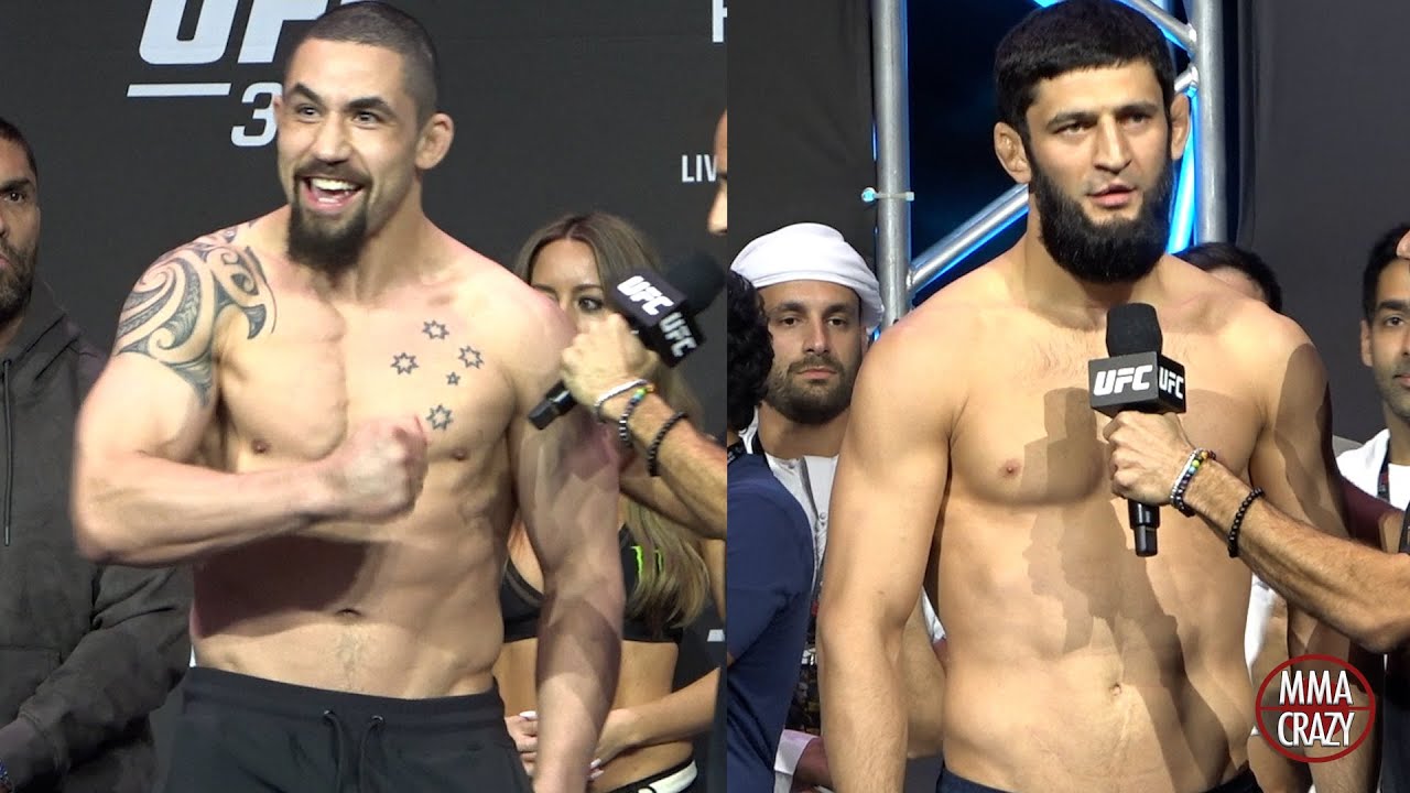 Robert Whittaker & Khamzat Chimaev last words “I’m coming for WAR”