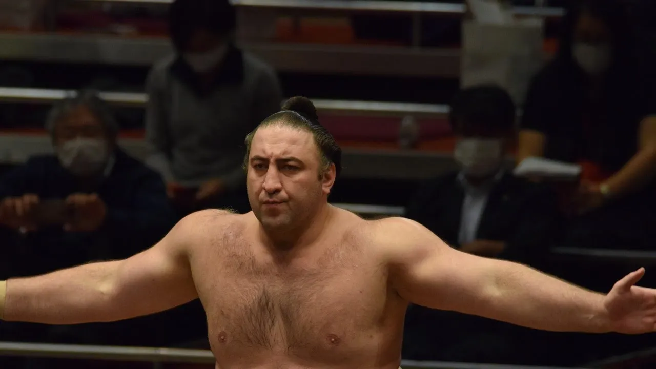 Tochinoshin's September 2020 (Bout analysis) background