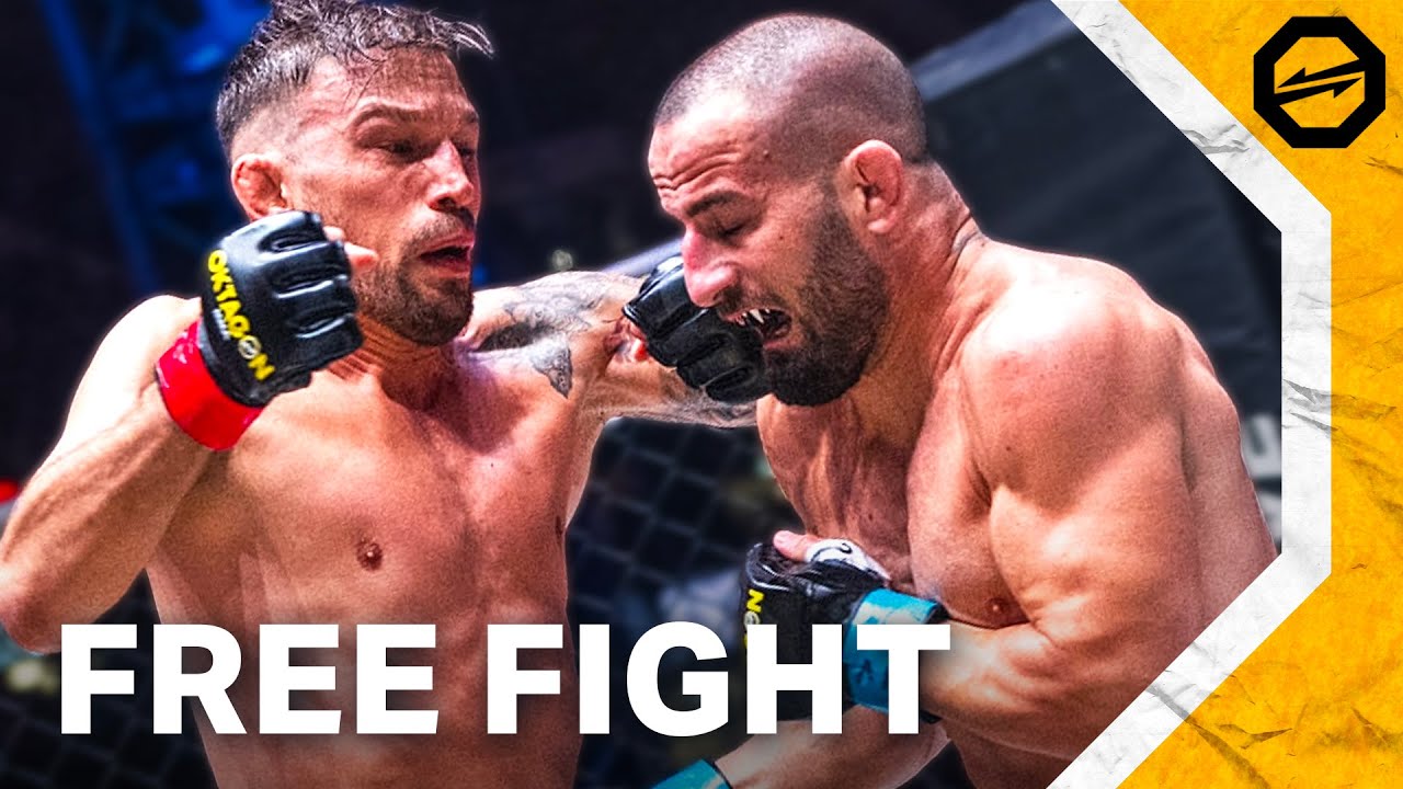 BROKEN HAND didn`t stop him! π€― COGA vs. RACIC | FREE FIGHT | OKTAGON 62