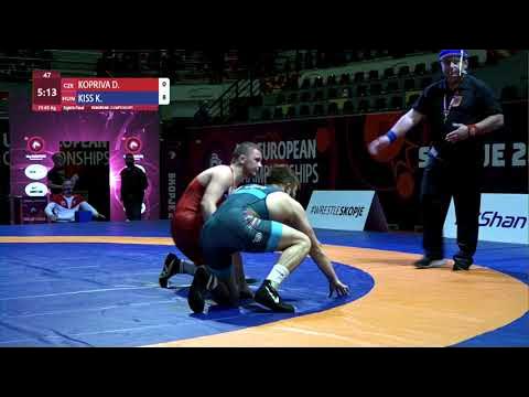1/8 FS - 65 kg: D. KOPRIVA (CZE) v. K. KISS (HUN)
