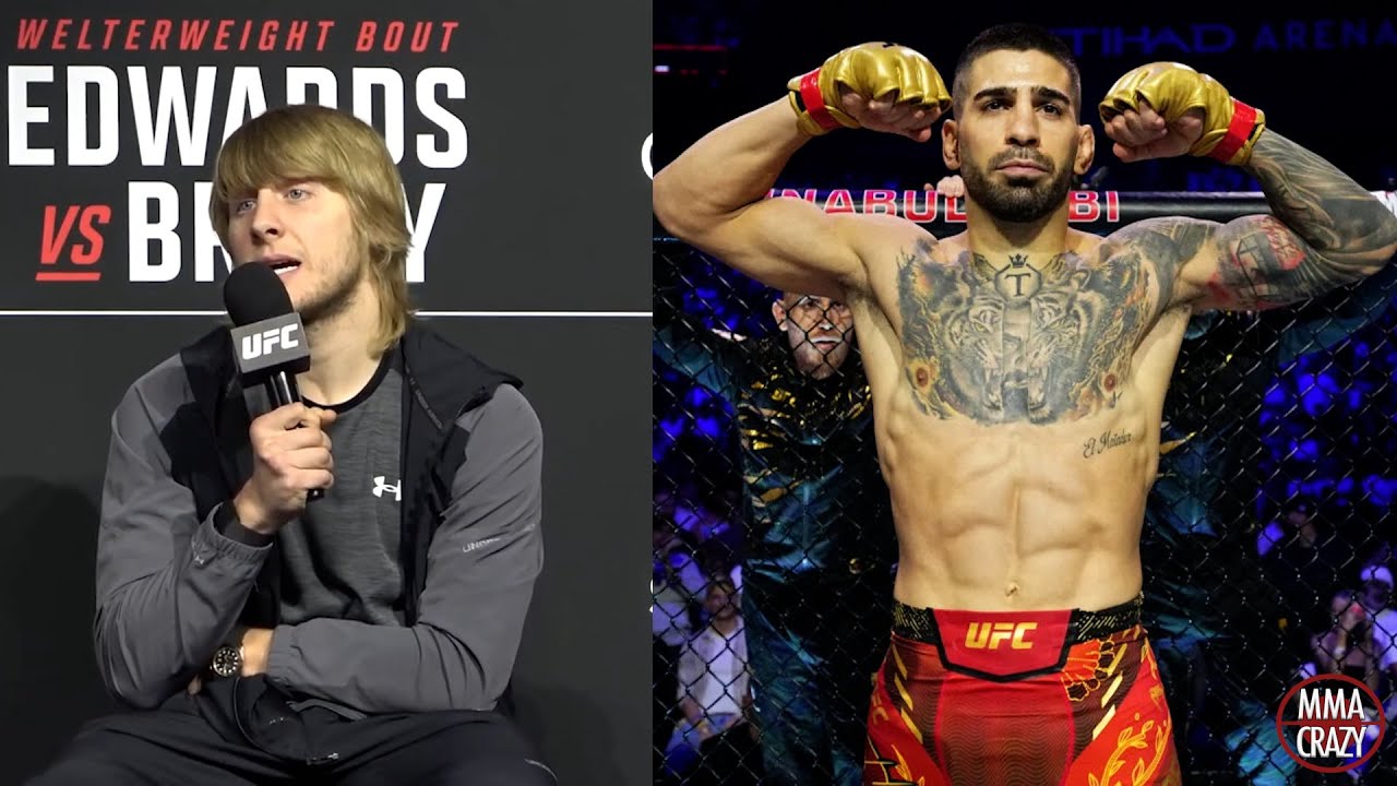Paddy Pimblett wants to welcome Ilia Topuria to the Lightweight Division "I should be the one"