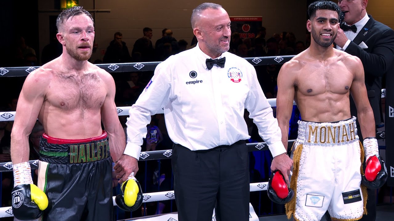 Moniah Miah vs Lee Hallett at VIP's Bolton show (2.03.2024)