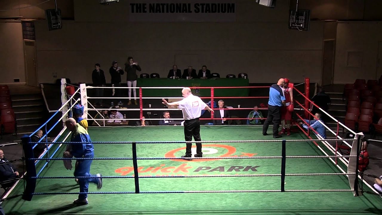 Ireland v Ukraine Elite Women's Boxing Lauren Hogan v Olga Minhenko 48kg