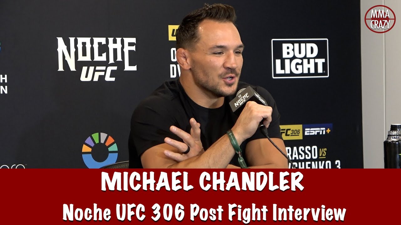 Michael Chandler Reacts to Charles Oliveira rematch “Conor McGregor is still not off the hook” background