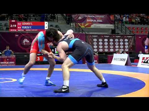 1/8 GR - 82 kg: S. OZHAEV (RUS) v. Y. YUROU (BLR)