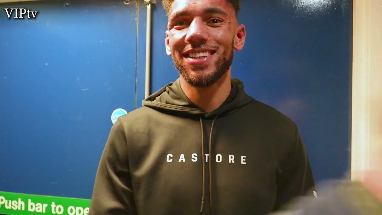 Niall Brown speaks to VIPtv after his fight against Bahadur Karami backdrop