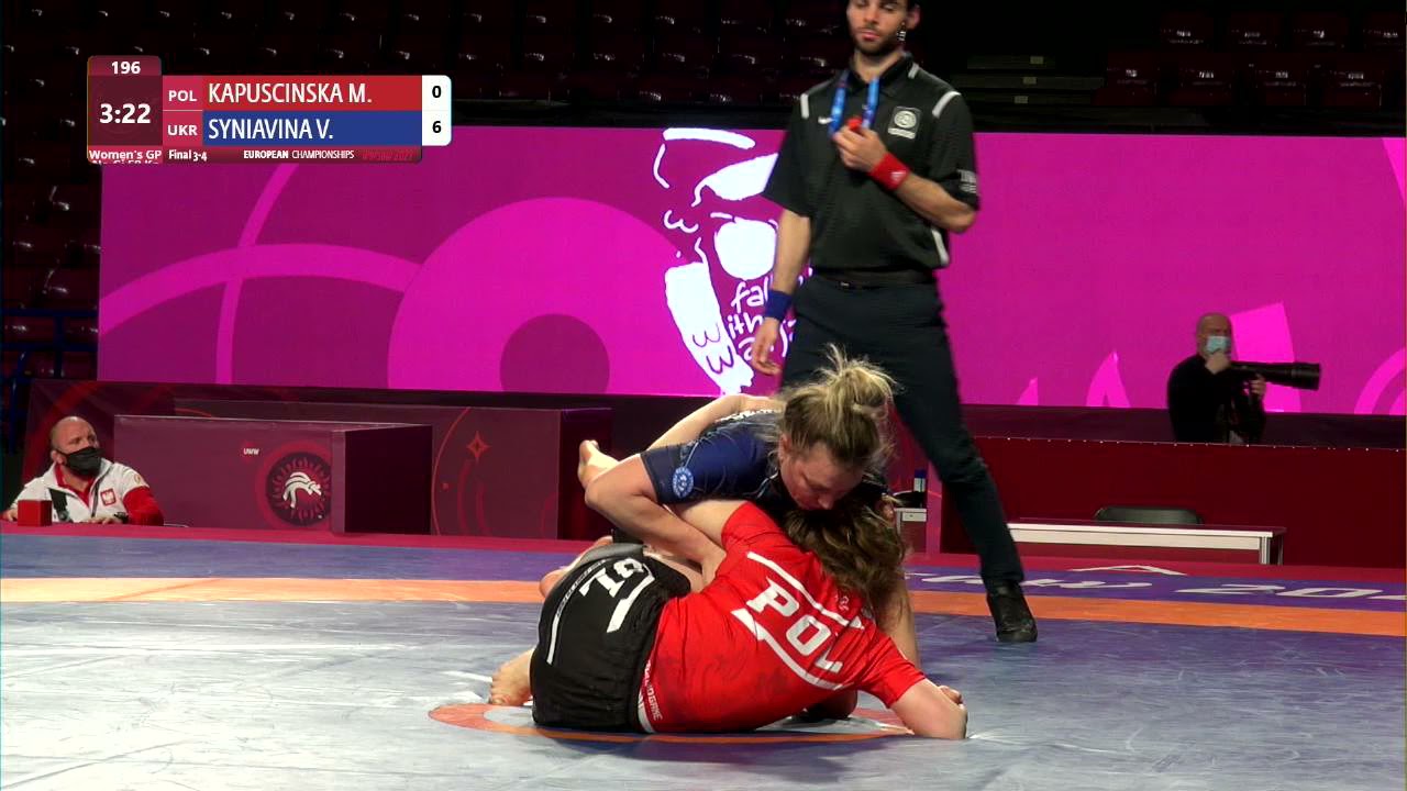 BRONZE Women's GP No-Gi - 58 kg: M. KAPUSCINSKA (POL) v. V. SYNIAVINA (UKR)