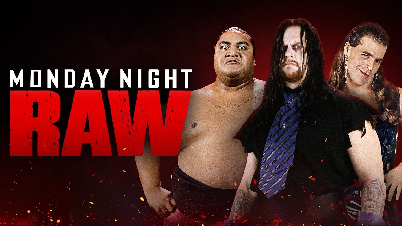 FULL EPISODE: Raw’s premiere – Undertaker, Shawn Michaels, Yokozuna in action! backdrop