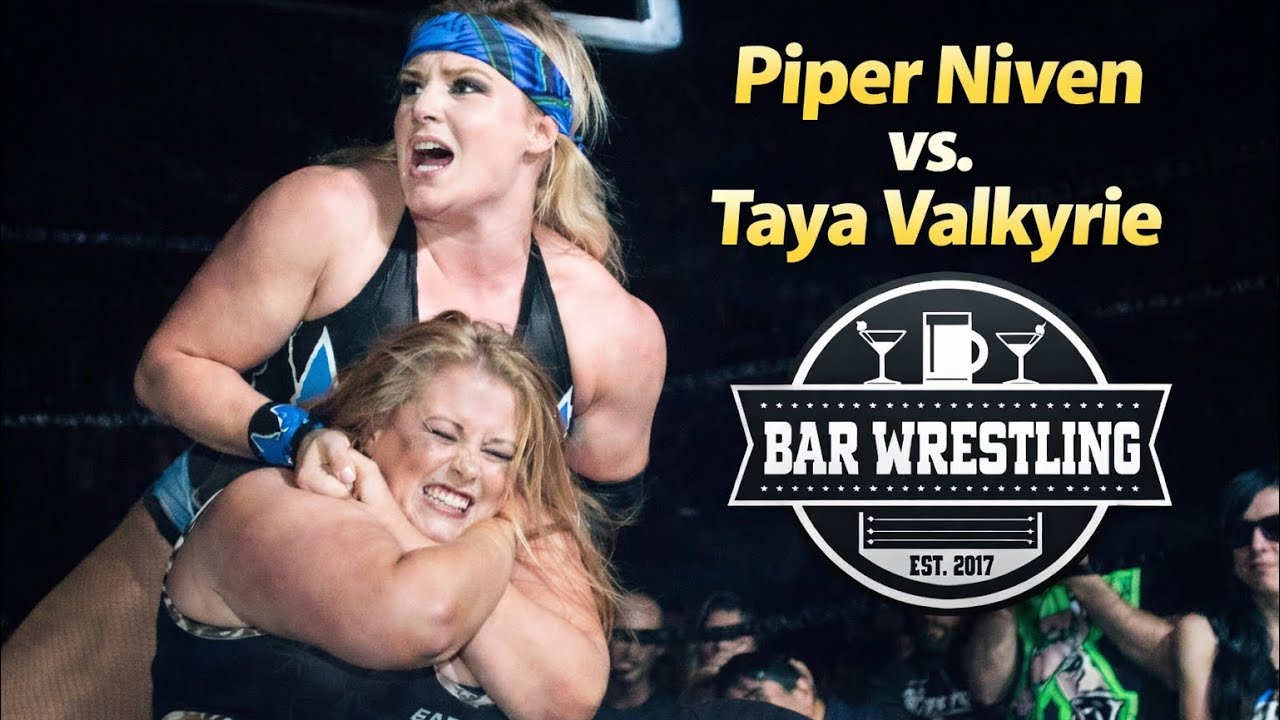 Piper Niven vs. Taya Valkyrie | Bar Wrestling Women's Power Clash background
