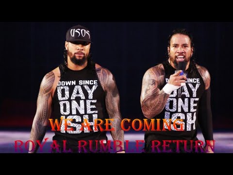 USO ARE SET TO RETURN IN WWE | WWE IS PLANNING FOR USOS RETURN IN WWE | ROYAL RUMBLE 2020 RETURN |