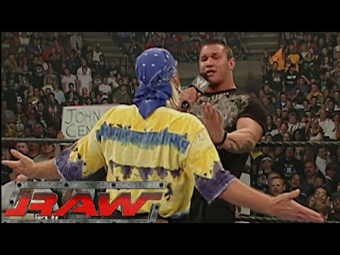 Randy Orton Kisses Hulk Hogan's Daughter (Brooke Hogan) RAW Jul 31,2006