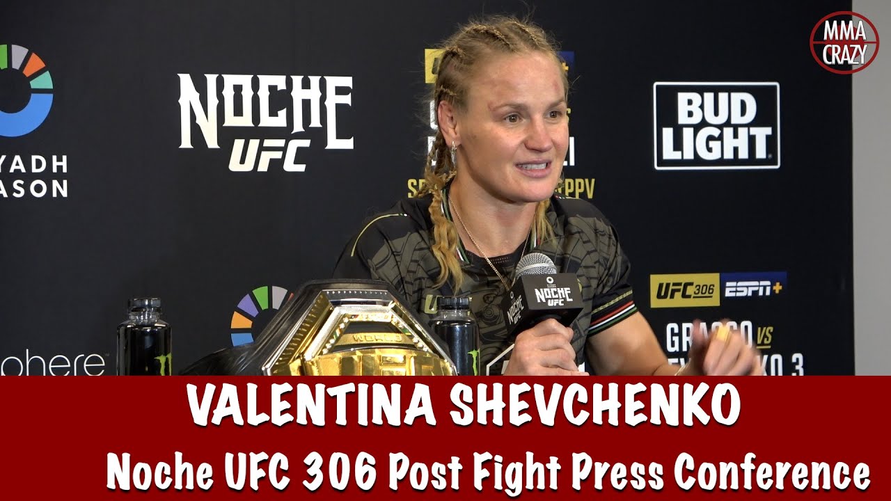 Valentina Shevchenko “UNLEASHED” her “Monster energy” to def Alexa Grasso at Noche UFC 306 background