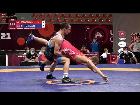 Qual. GR - 67 kg: M. SZEWCZUK (POL) v. J. KHETSURIANI (GEO)