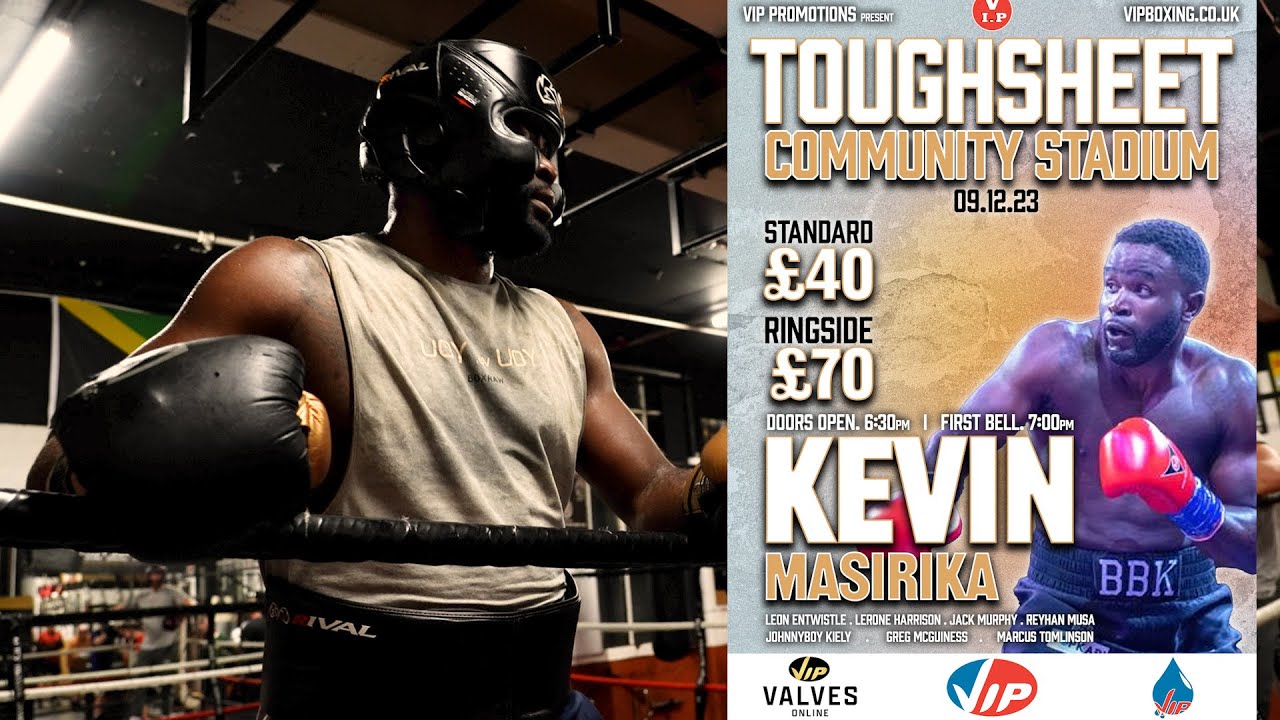 Big Kev returns to Bolton for fight No 2 and Win No2 background