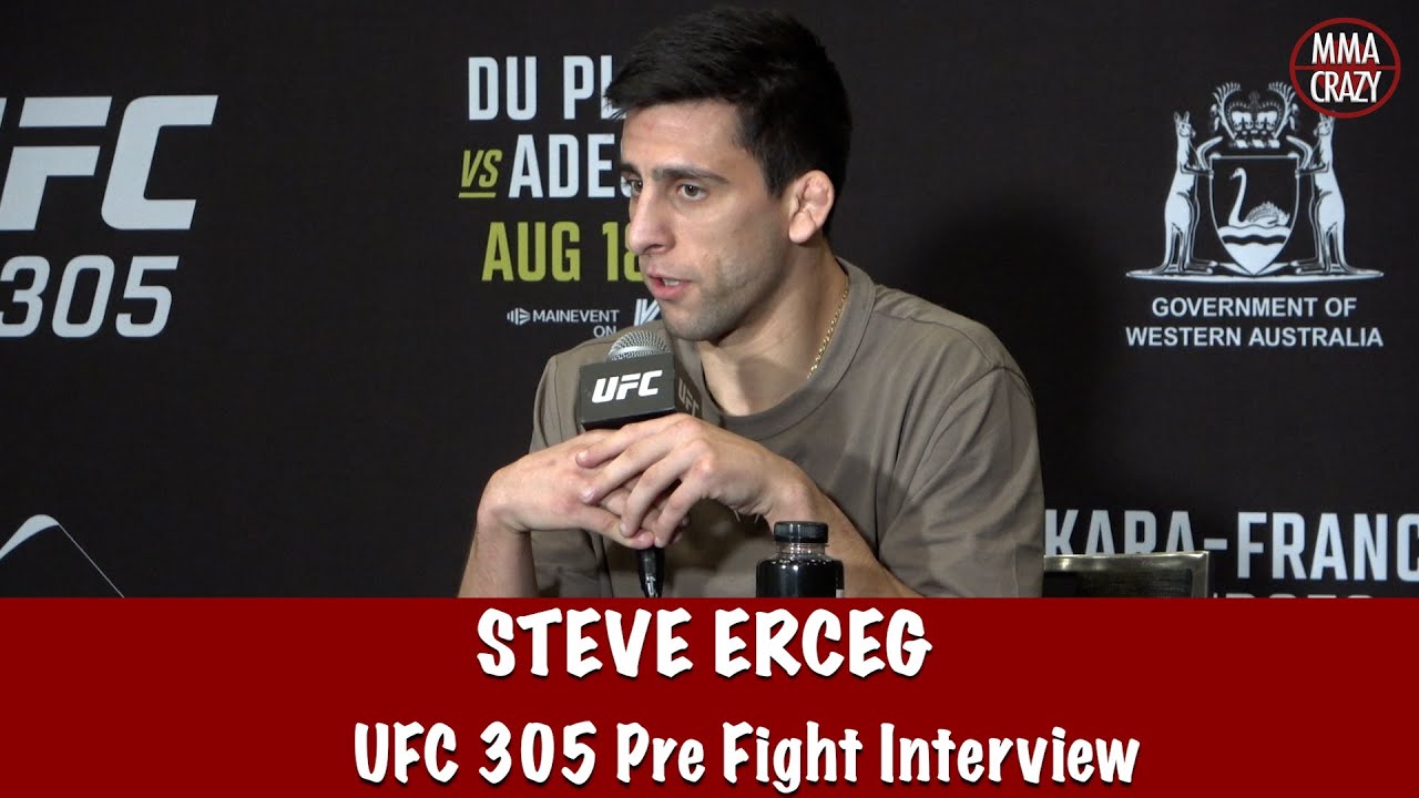 Steve Erceg on “Explosive” Kai Kara France “I just think I’m better” | UFC 305 background