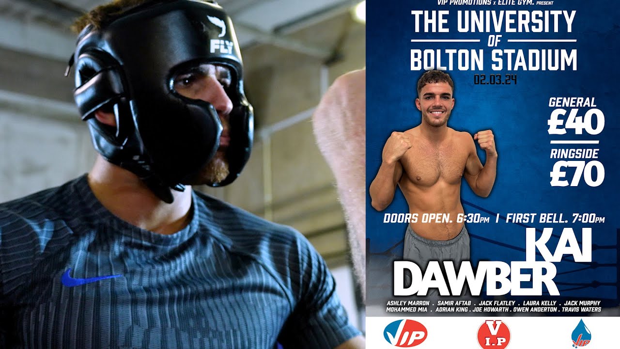 Exciting Cruiserweight kai Dawber finally get to make his pro debut in Bolton on Mar 2nd.