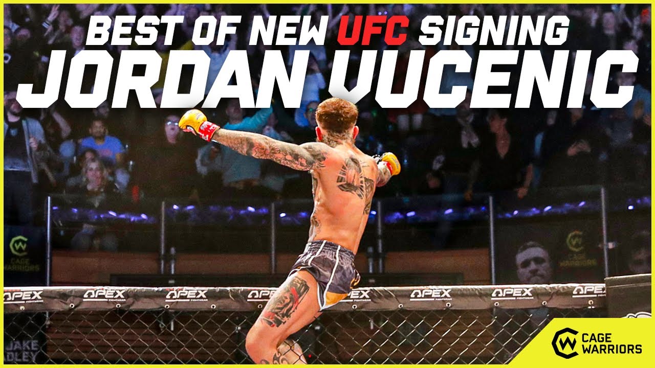 UFC's Newest Signing! | Best of Jordan Vucenic | UFC Abu Dhabi background