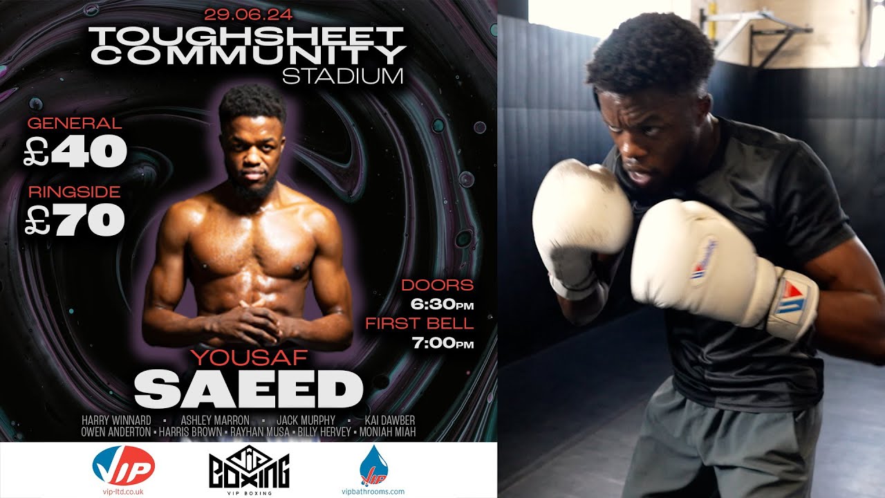 YOUSIF SAEED From Elite Amateur, to turning over in the pro game with 'Elite Boxing's ALEX MATVIENKO