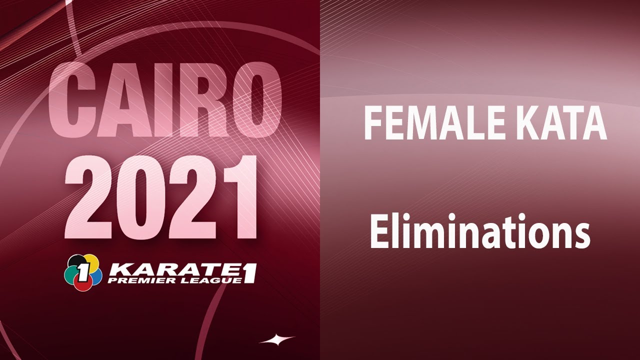 Karate1 Premier League Cairo | Female Kata - Pool 2 | WORLD KARATE FEDERATION background