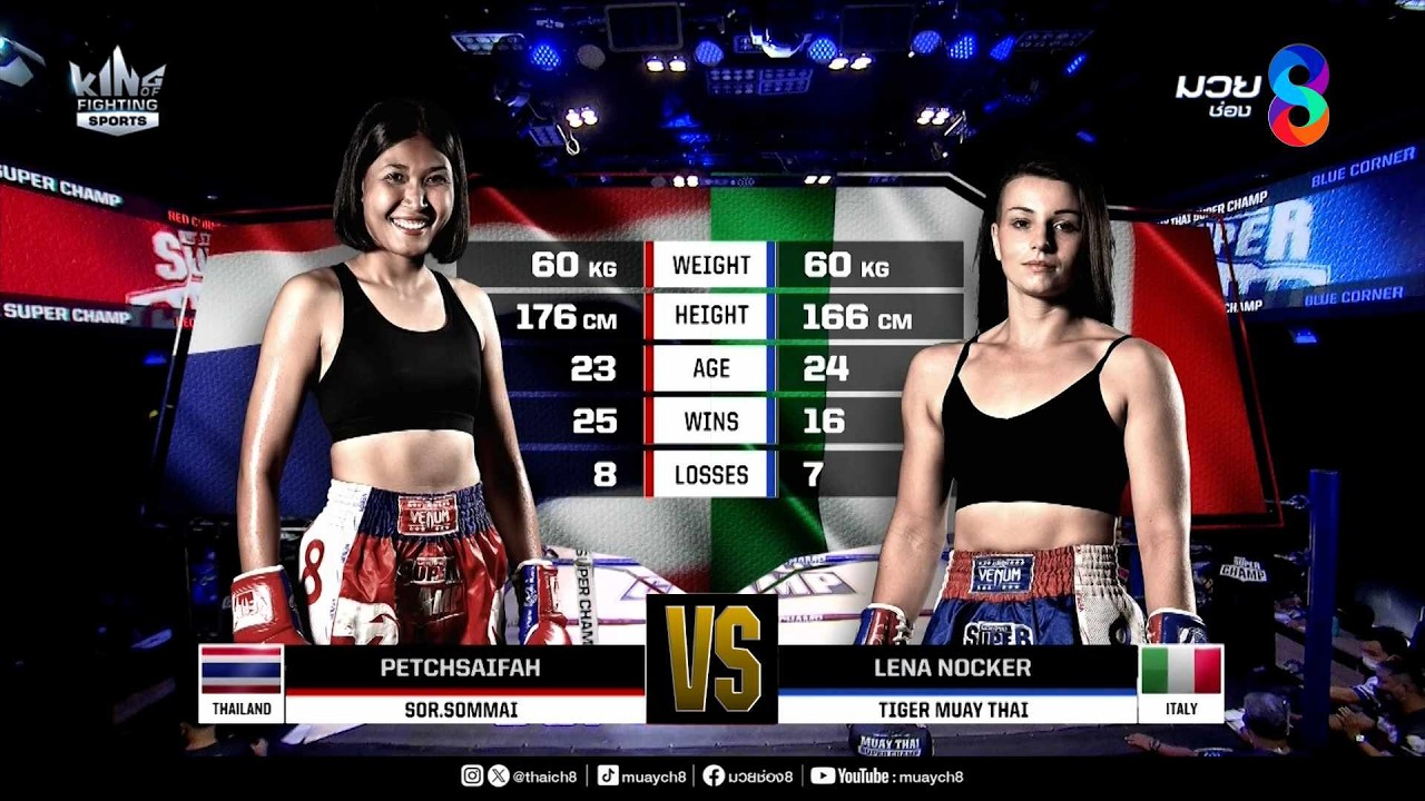 คู่เด็ดมวยมันส์ | เพชรสายฟ้า ส.สมหมาย ดวล เลน่า นอคเกอร์