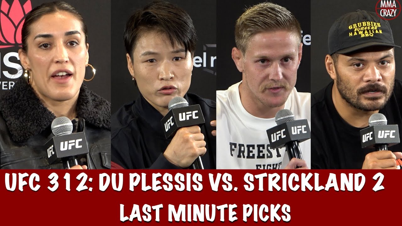 UFC 312: Dricus Du Plessis vs. Sean Strickland 2 Last Minute Picks backdrop