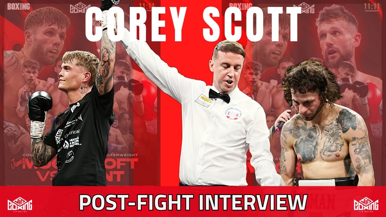 ЁЯФеCOREY SCOTT IS ON FIRE ЁЯФе| Post Fight Interview