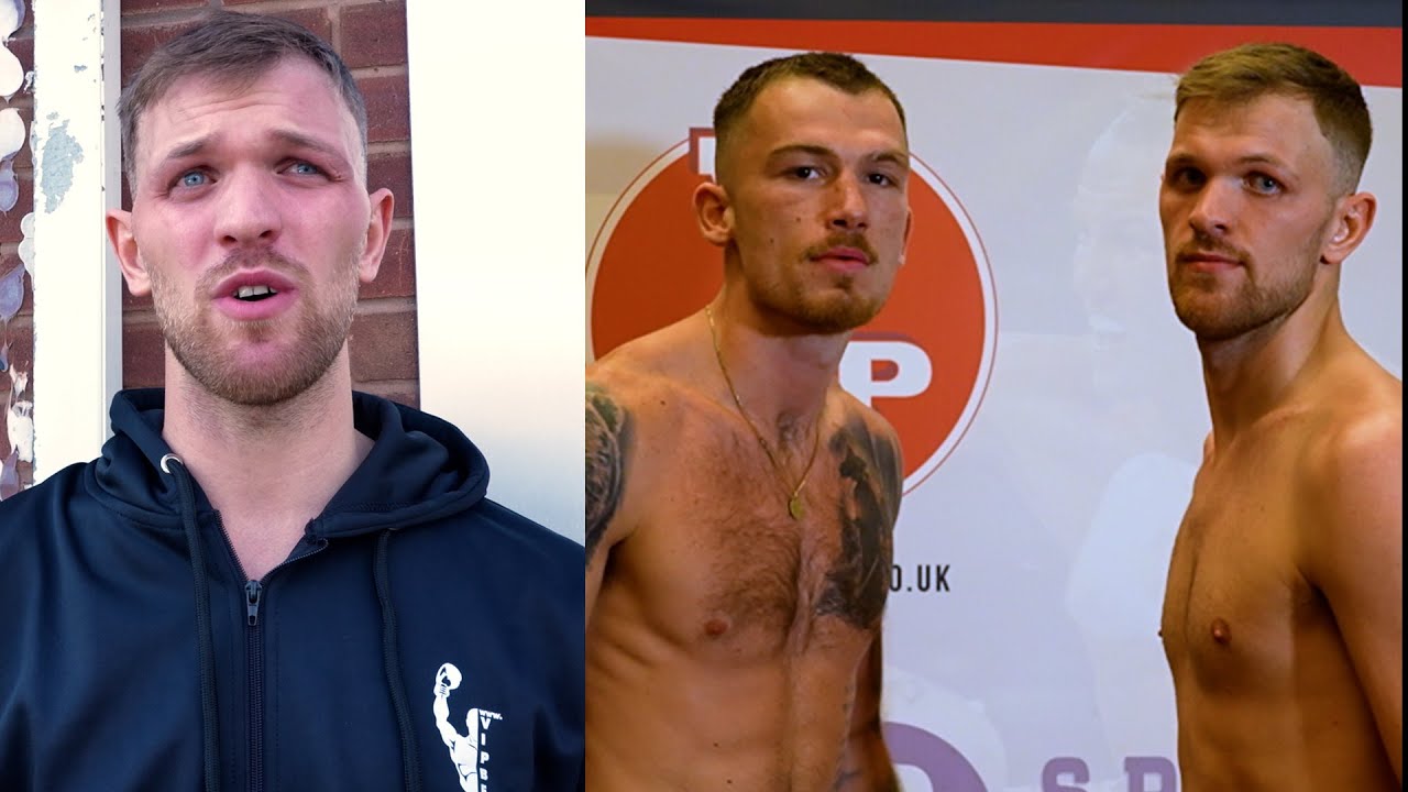 Weight-in plus at quick chat with Jack Kilgannon ahead of his title fight with dan Catlin background