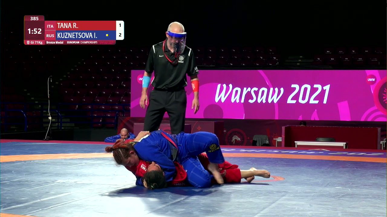 BRONZE Women's GP GI - 71 kg: R. TANA (ITA) v. I. KUZNETSOVA (RUS)