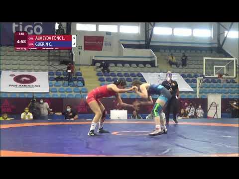 Round 1 WW - 57 kg: L. ALMEYDA FONC (COL) v. C. GUERIN (USA)