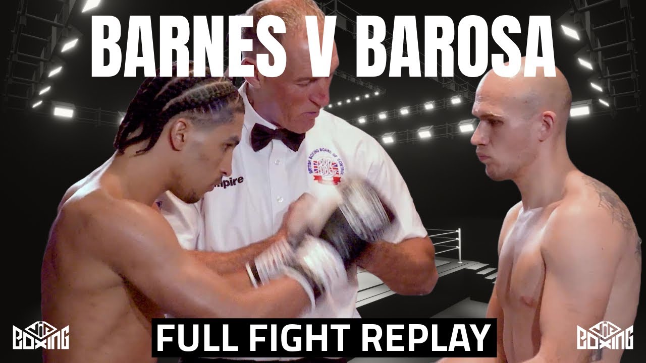 Levi Barnes v Dairo Barosa | Full Fight Replay | 1st March 2025 background