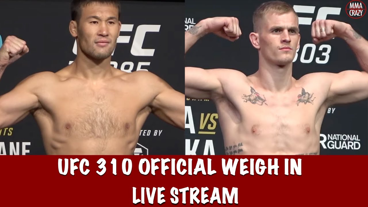 UFC 310: Pantoja vs. Asakura Official Weigh-In Live Stream background