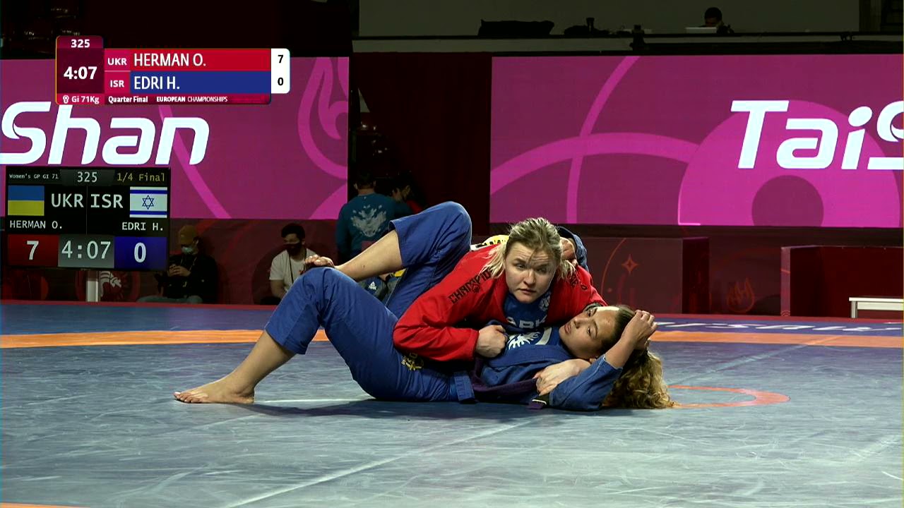 1/4 Women's GP GI - 71 kg: O. HERMAN (UKR) v. H. EDRI (ISR)