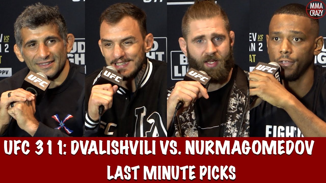 UFC 311: Merab Dvalishvili vs. Umar Nurmagomedov Last Minute Picks background