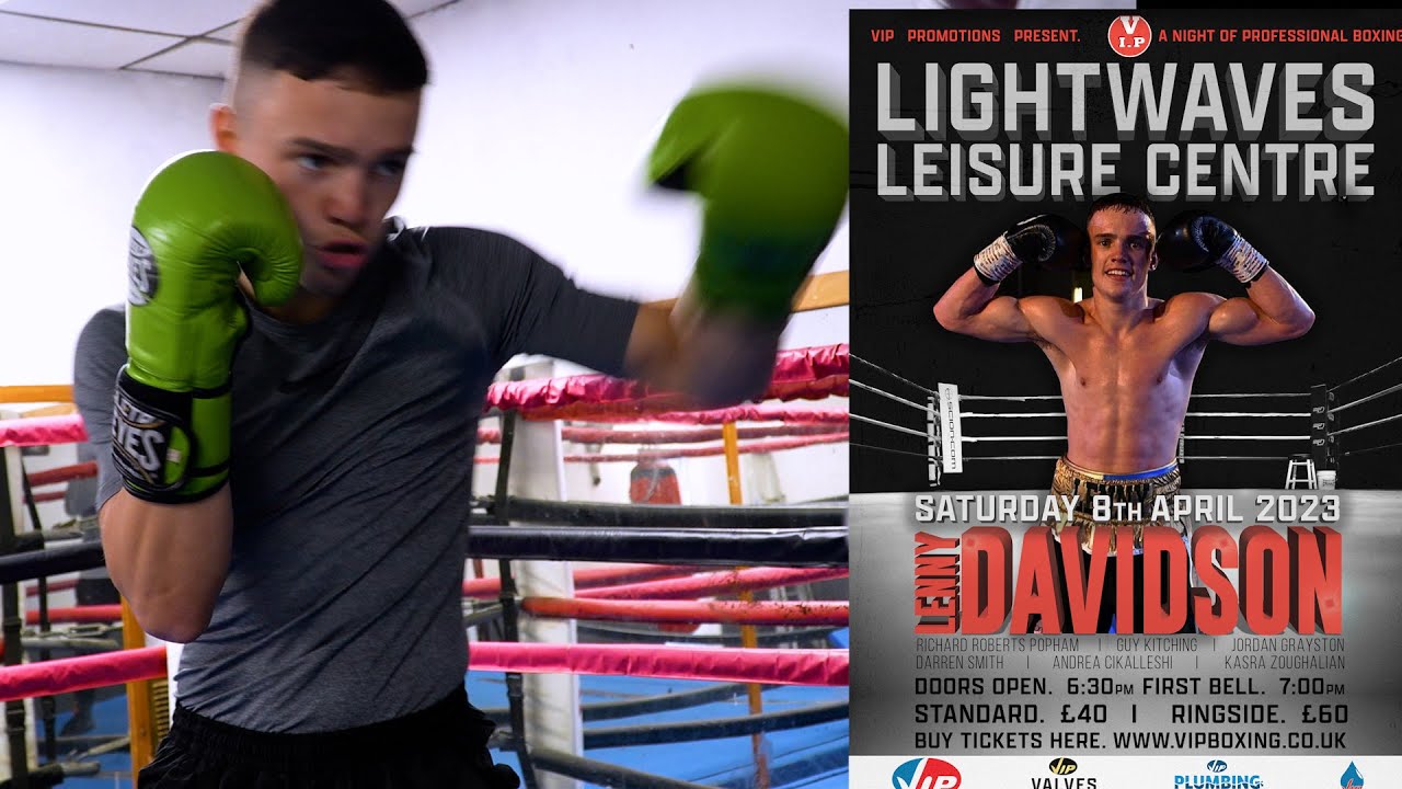 Meet 2-0 Lightweight prospect Lenny Davidson who makes his VIP debut on Apr 8th in Wakefield backdrop
