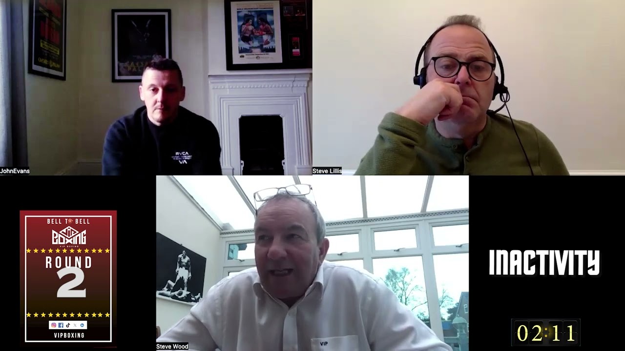@VIPBoxingPromotions chief Steve Wood joins Steve Lillis and John Evans for Bell 2 Bell Ep153