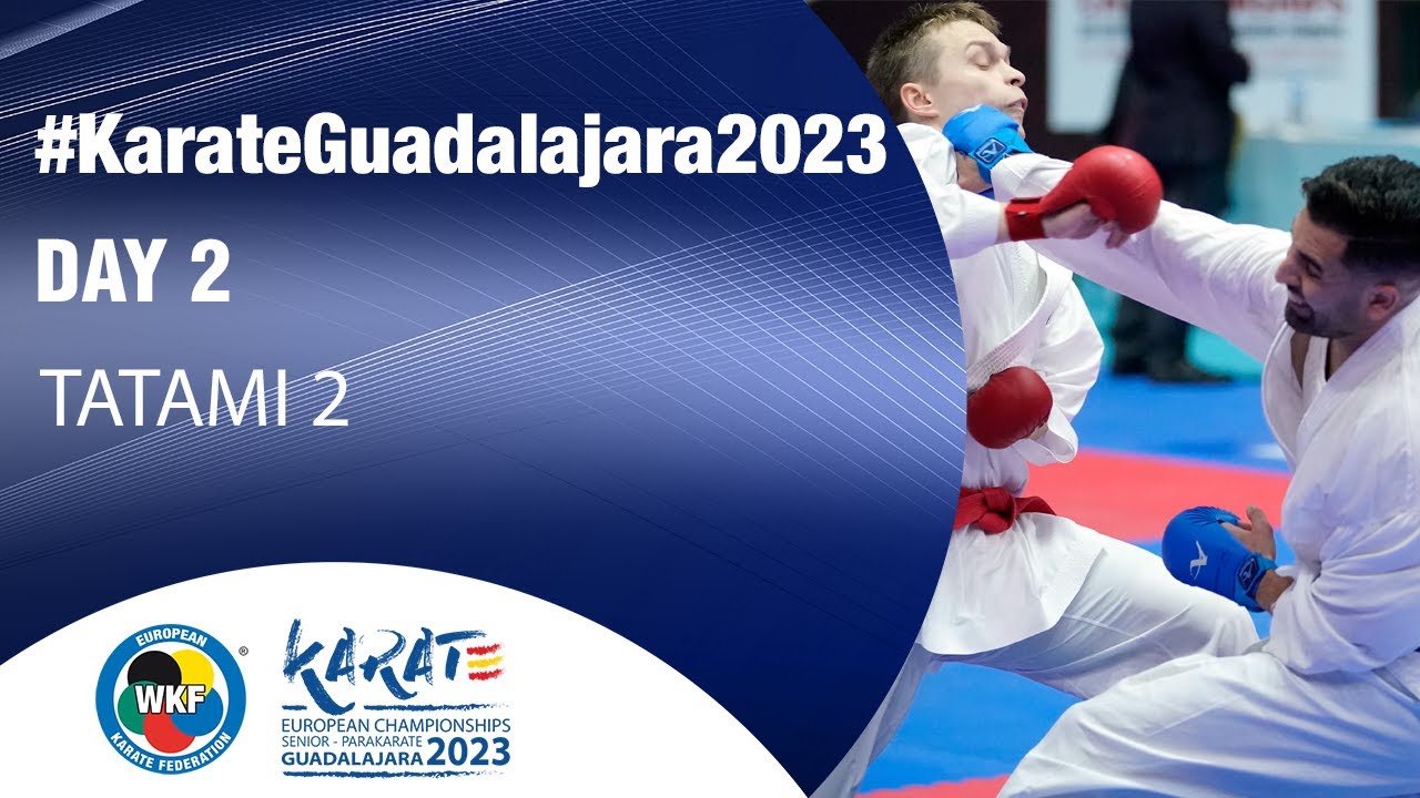 EKF KARATE Championships | Day 2 - SEMI-FINALS - Tatami 2 | WORLD KARATE FEDERATION