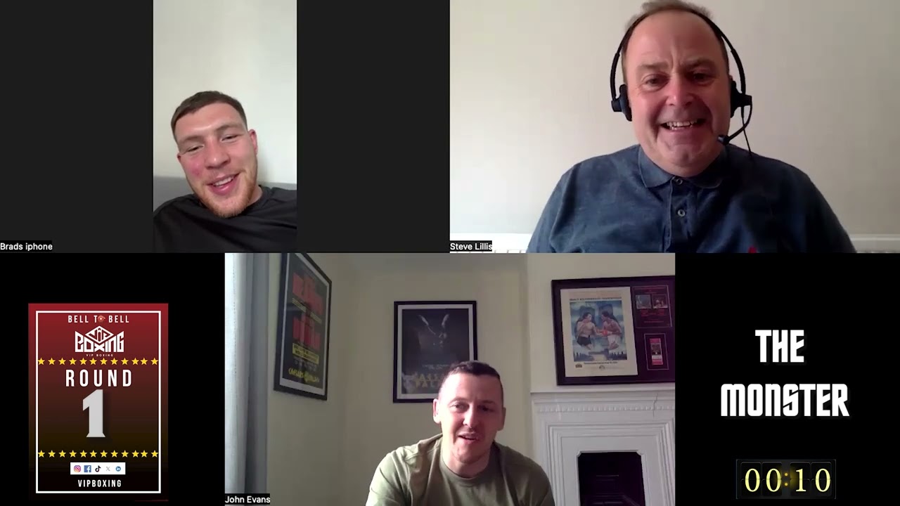 10--0 Middleweight Brad Goldsmith joins Steve Lillis and John Evans Bell 2 Bell Ep157