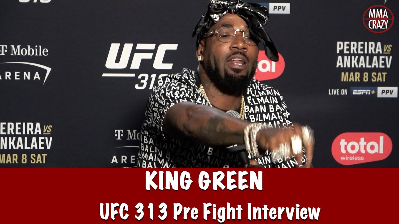 King Green predicts a “SCRAP” with Mauricio Ruffy “I’m a contract killer” | UFC 313