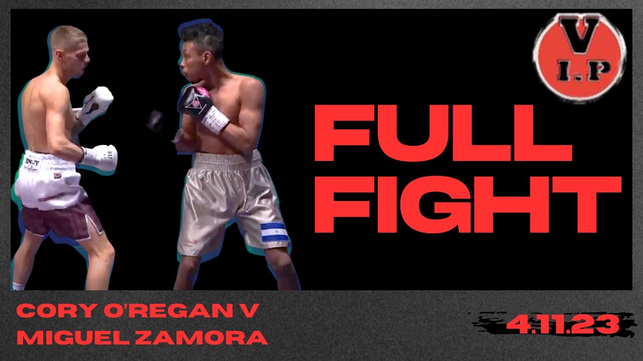 Cory O’Regan v Miguel Zamora - Full Fight - Hull City Hall - 4.11.23 #boxing background