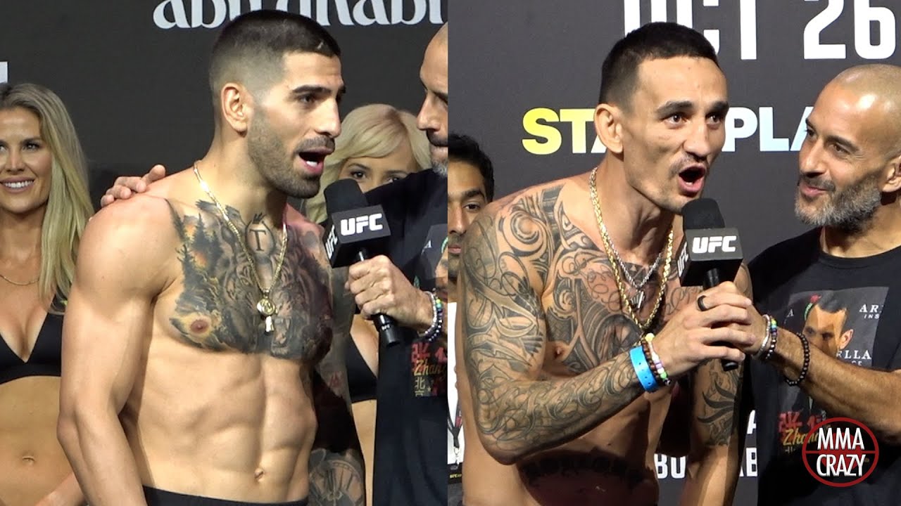 Ilia Topuria & Max Holloway last words "NO MORE TALK" | UFC 308 background