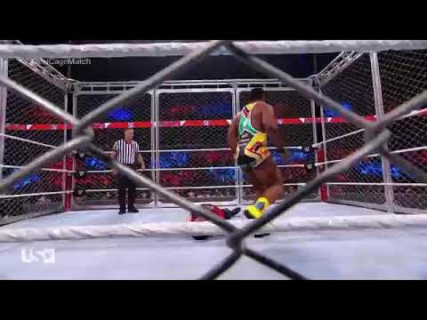 Big E Vs Kevin Owens (Steel Cage Match), WWE Raw, Dec 06 2021