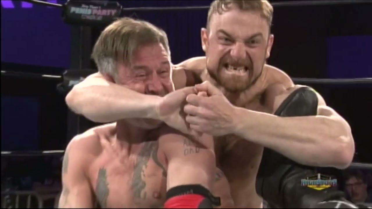 David Arquette vs. Timothy Thatcher | Hollywood vs. Strong Style Wrestling Battle | WrestleCon 2019