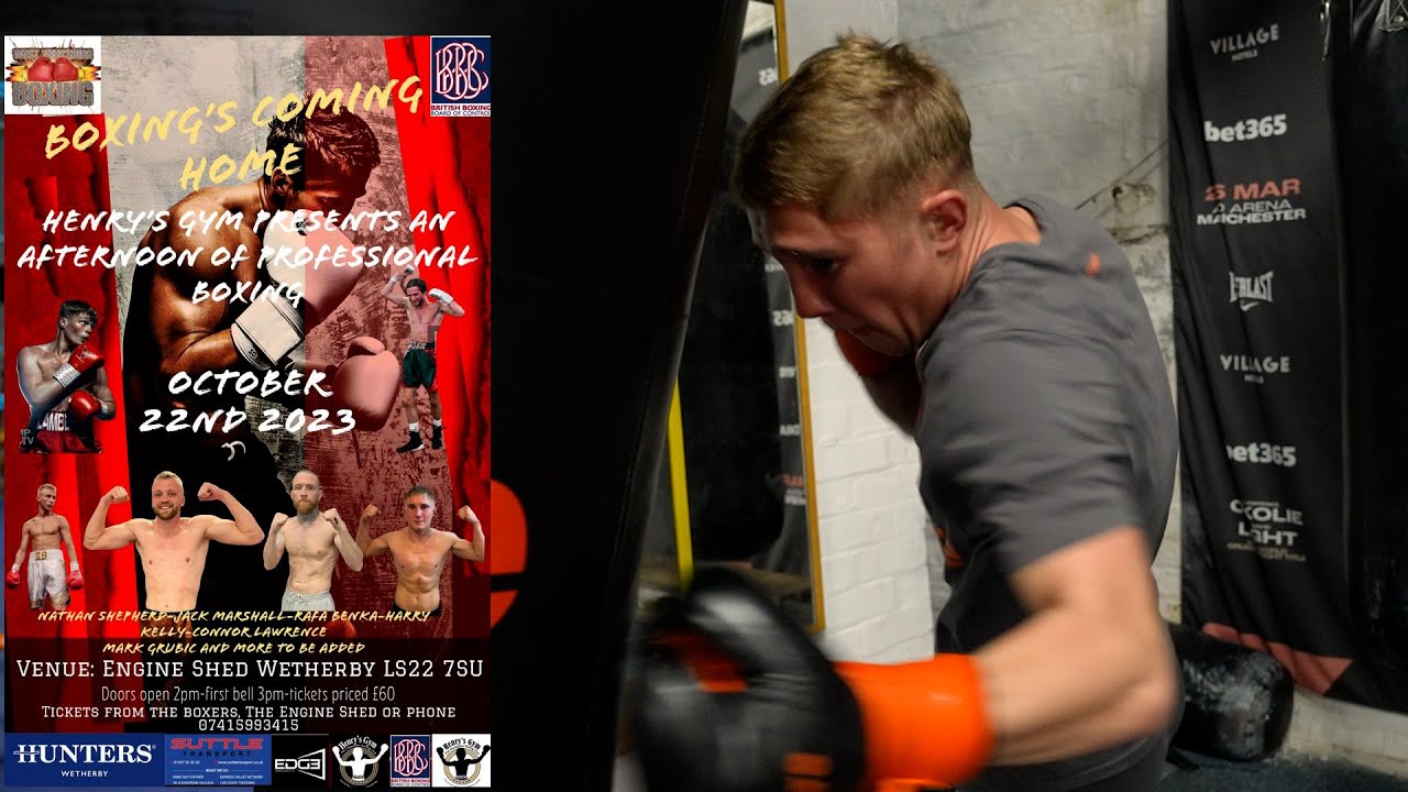 Meet 1-0 Super Featherweight pro and former National amateur Champion Jack Marshall background