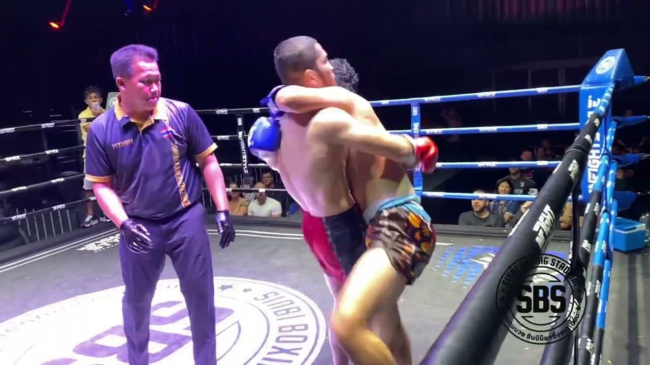 Avabe Tiger Muay Thai 🇦🇿 (red) v Kaowlanlek S.Thanakorn 🇹🇭(blue)